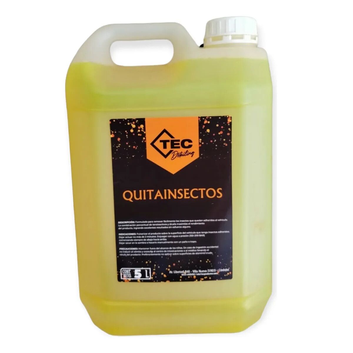 TEC Quitainsectos 5 Lts Listo