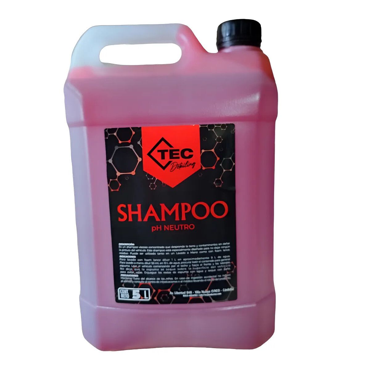 Tec Neutral Wash 5 Lts Shampoo PH Neutro