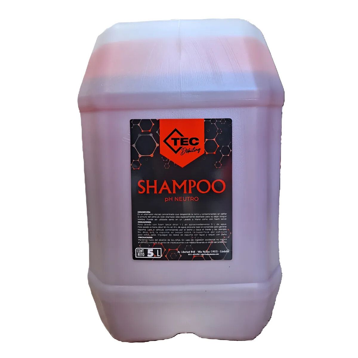 Tec Neutral Wash 20 Lts Shampoo PH Neutro