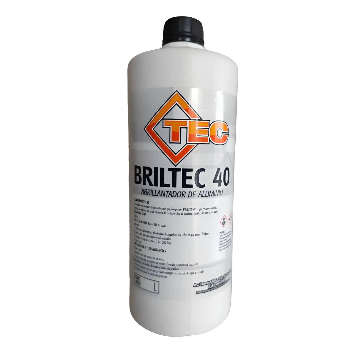 Tec Briltec Abrillantador de Aluminio 1L Limpiador Acido