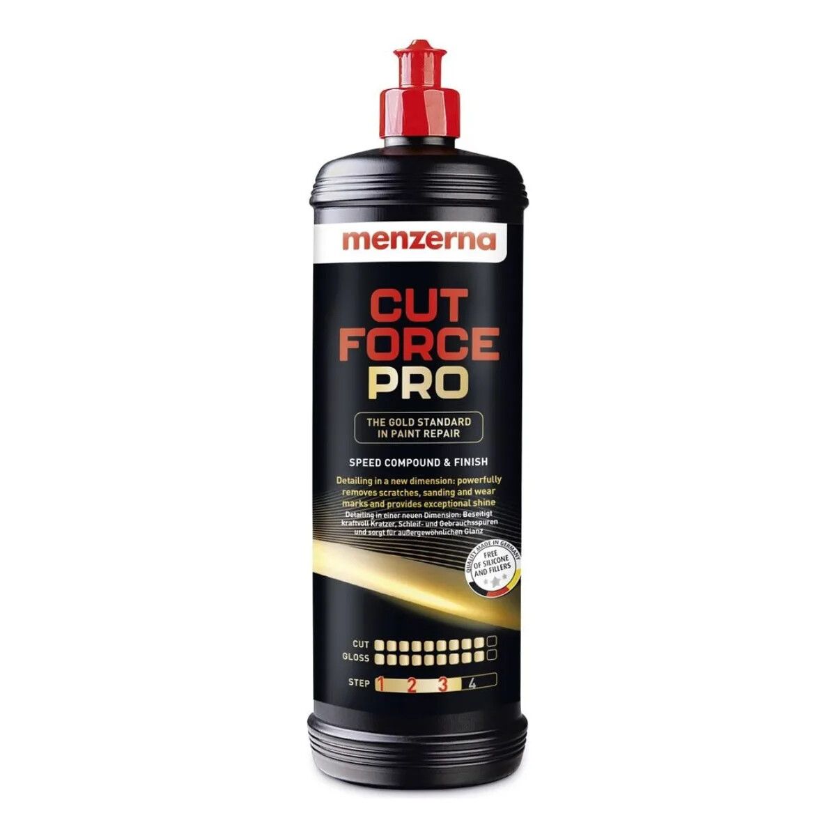 Menzerna Cut Force Pro 1 Lt Pulidor de Corte y Brillo