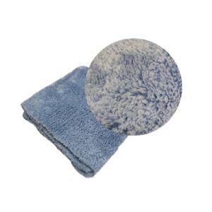 Paño de Microfibra Plush Premium Suave 40x40 Celeste