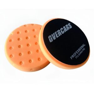 Overcars Pad Rotativa 5'' Naranja Corte Medio