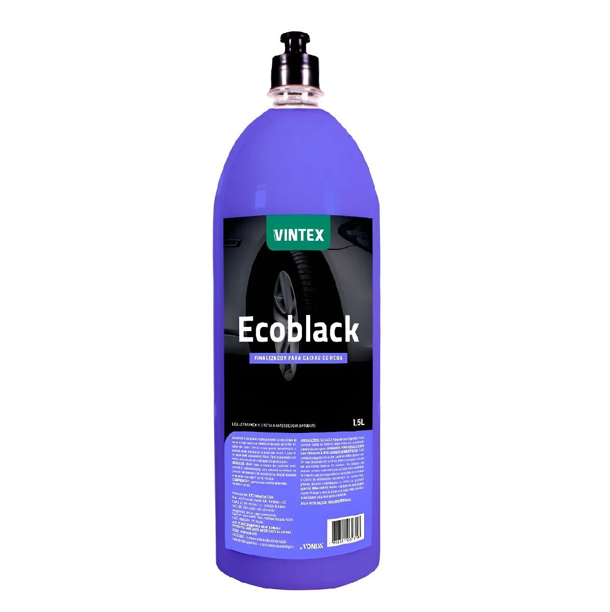 Vintex Ecoblack 1.5 Lts Acondicionador Pasa Ruedas