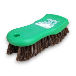 3D Cepillo Para Cuero Cerdas Pelo de Caballo