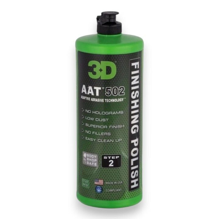 3D AAT 502 Finish Polish 1 Lt Paso 2 Abrillantador