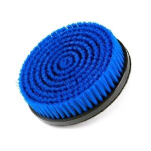 QB Cepillo Circular 5'' Para Tapizados Con Abrojo
