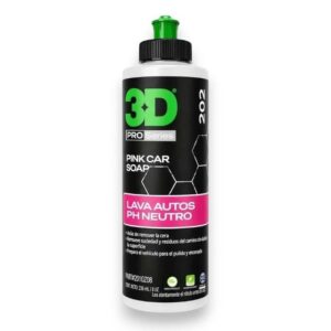 3D Pink Car Soap 236ml Shampoo PH Neutro