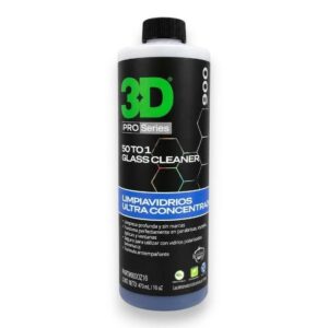 3D 50 TO 1 Glass Cleaner 500ml Limpiavidrios Concentrado