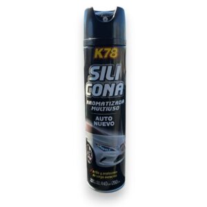 K78 Silicona Aromatizada en Aerosol 440cc Auto Nuevo
