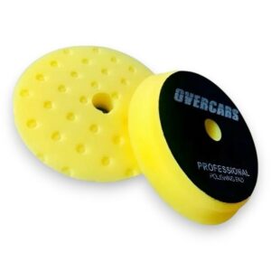 Overcars Pad Rotorbital 5'' Amarillo Corte Alto
