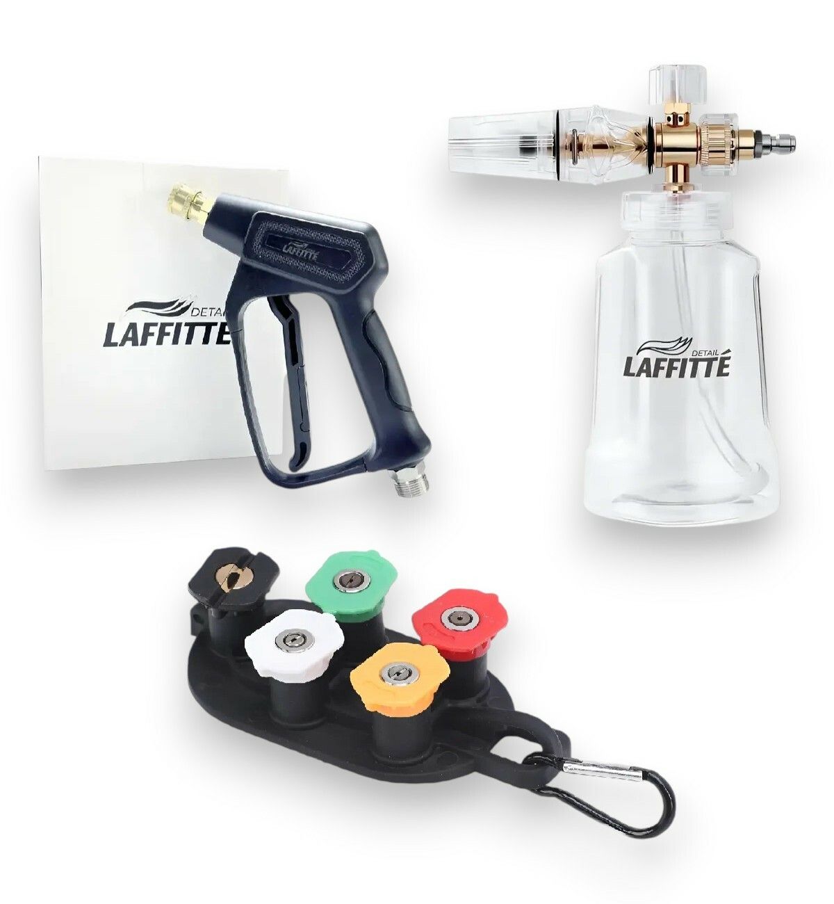 Laffitte Kit Lanza Corta + Foam + Picos Acople Rapido