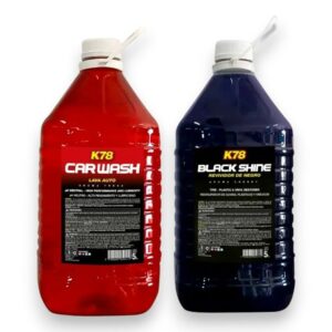 K78 Kit Shampoo Lava Autos + Revividor de Negros x5 Lts