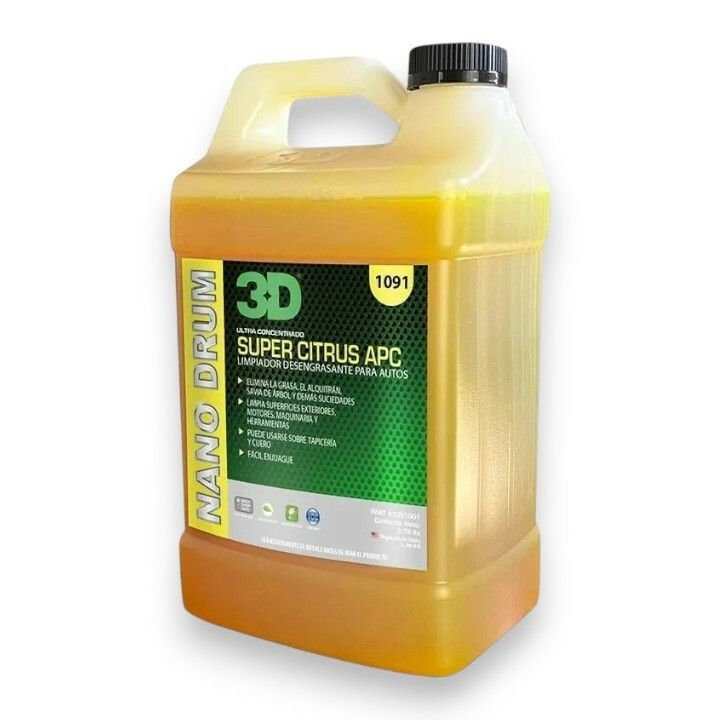 3D Super Citrus Degreaser 4 Litros Limpiador Super Concentrado