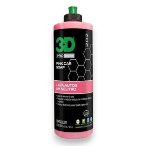 3D Pink Car Soap 500ml Shampoo PH Neutro
