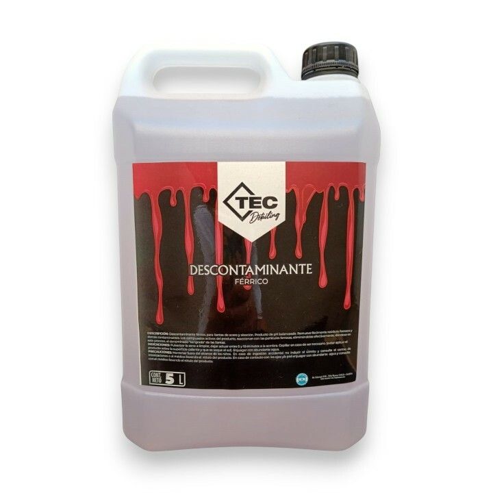 Tec Iron 5 Lts Descontaminante Ferrico