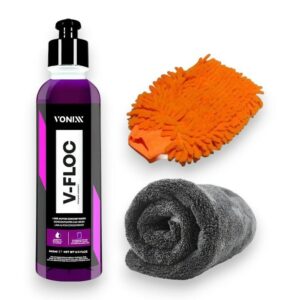 Vonixx Kit de Lavado Shampoo 240ml Guante y Micro de Secado