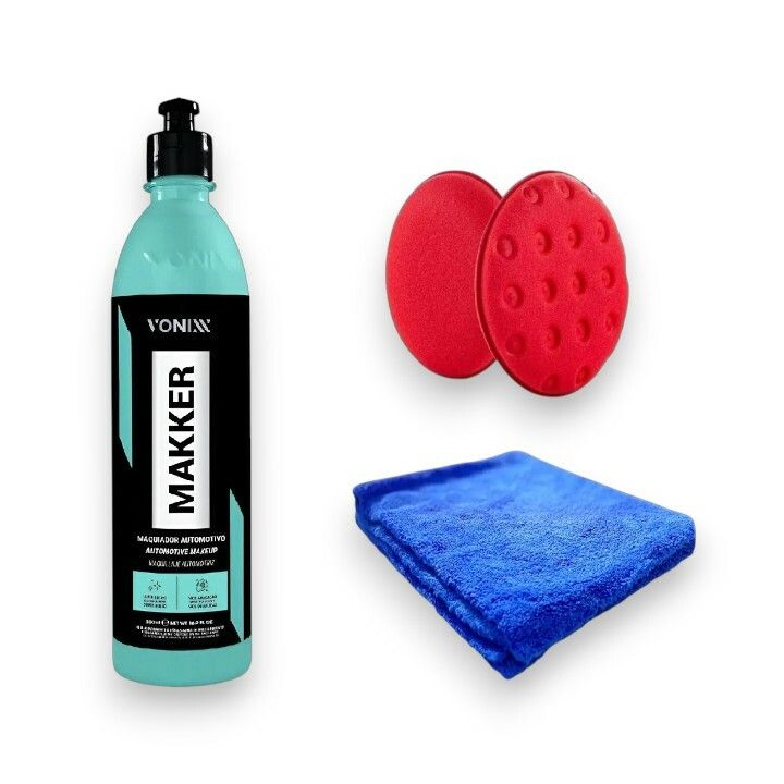 Vonixx Kit Pulido Manual Makker + Aplicador + Microfibra