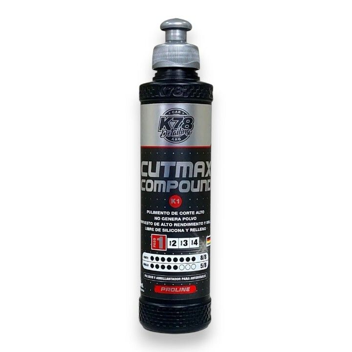 K78 Cutmax Compound 250ml Pulidor de Corte