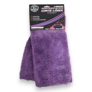 K78 Paño de Microfibra Plush Corte Laser x2 Unidades